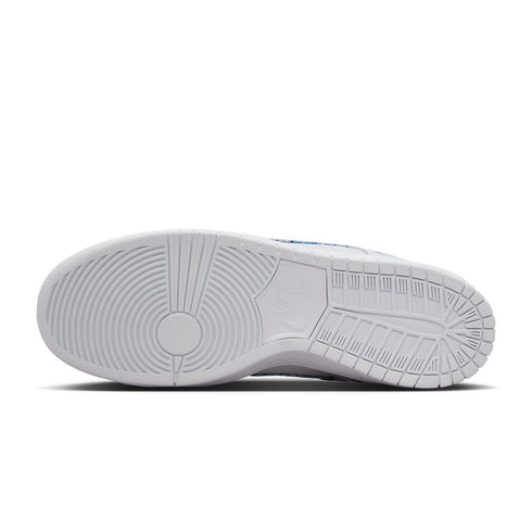 Nike Sb Dunk Low Pro Nicole Hause - White / University Blue - White - Streetart.fr
