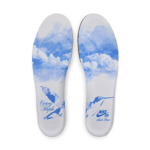 Nike Sb Dunk Low Pro Nicole Hause - White / University Blue - White - Streetart.fr