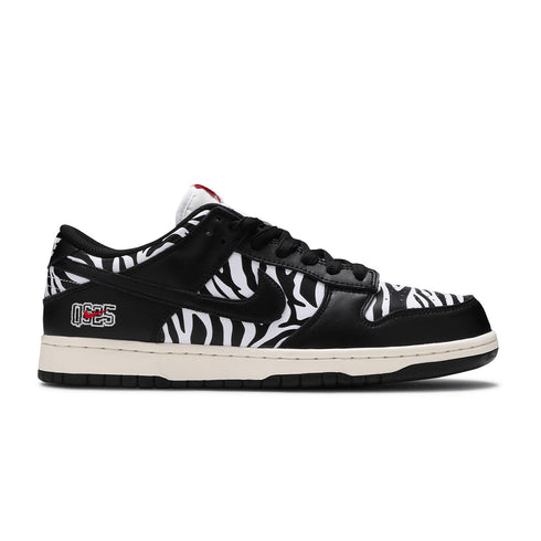 Nike SB Dunk Low Pro Og Qs Quartersnacks - Black/white - Streetart.fr