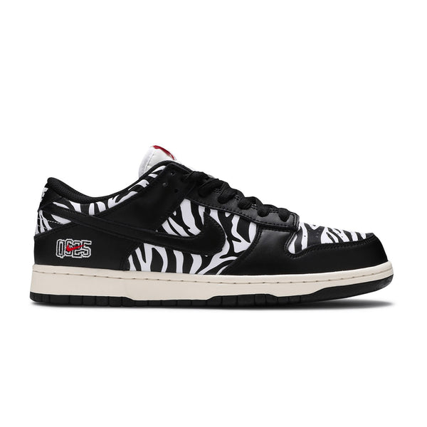 Nike SB Dunk Low Pro Og Qs Quartersnacks - Black/white - Streetart.fr