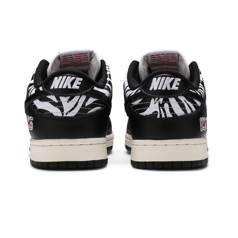 Nike SB Dunk Low Pro Og Qs Quartersnacks - Black/white - Streetart.fr