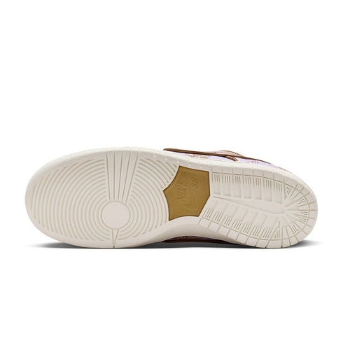 Nike Sb Dunk Low Pro Prm Pastoral Print Chaussures - Football Grey / Coconut Milk - Streetart.fr