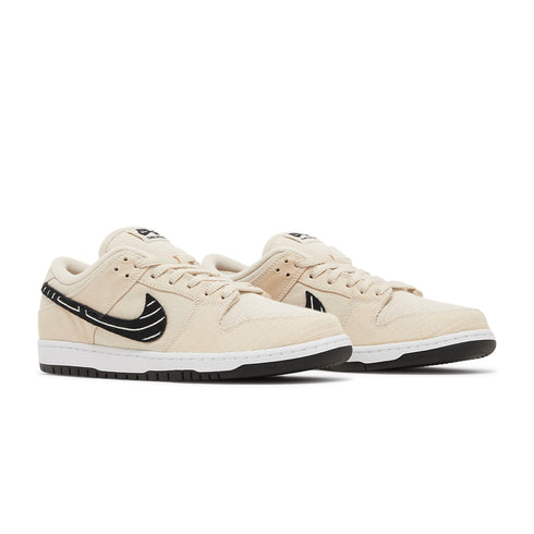 Nike Sb Dunk Low Pro Qs Albino Pretto - Fossil / Black - Sail - Streetart.fr