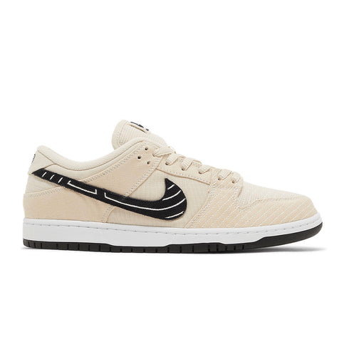 Nike Sb Dunk Low Pro Qs Albino Pretto - Fossil / Black - Sail - Streetart.fr