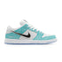 Nike Sb Dunk Low Pro Qs April - Racer Blue/Metallic Silver - White - Streetart.fr