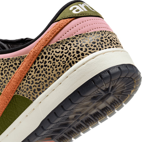 Nike Sb Dunk Low Pro Qs Art & Rec Khaki / Amber Brown / Rough Green - Streetart.fr