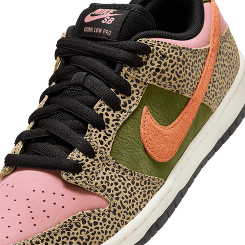 Nike Sb Dunk Low Pro Qs Art & Rec Khaki / Amber Brown / Rough Green - Streetart.fr