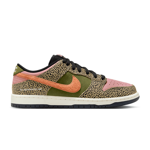Nike Sb Dunk Low Pro Qs Art & Rec Khaki / Amber Brown / Rough Green - Streetart.fr
