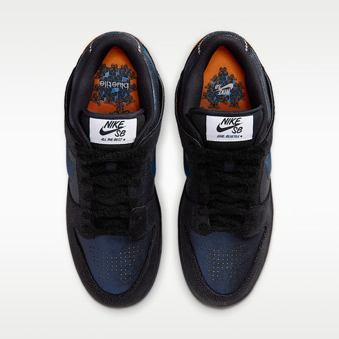 Nike Sb Dunk Low Pro Qs Blue Tile - Black Marina - White - Cmpfr Orange - Streetart.fr