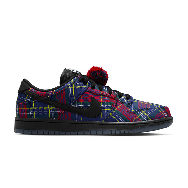 Nike Sb Dunk Low Pro Qs Nardwuar University Red / Black / Yellow Ii1493 - 600 - Streetart.fr