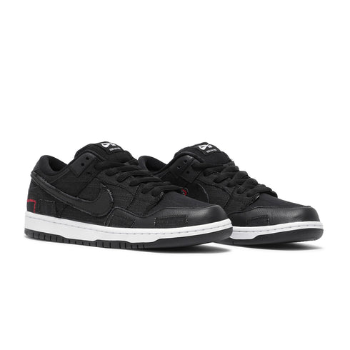 Nike Sb Dunk Low Pro Qs Wasted Youth - Black/Black - University Red - White - Streetart.fr