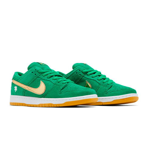 Nike SB Dunk Low Pro St Patrick - Lucky Green / metallic Gold - Streetart.fr