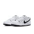 Nike SB Dunk Low Pro White / Black - White - Black — vue 2