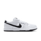 Nike SB Dunk Low Pro White / Black - White - Black — chaussures
