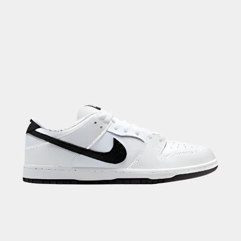 Nike SB Dunk Low Pro White / Black - White - Black - Streetart.fr