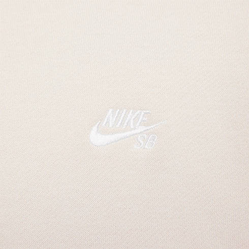 Nike Sb Essential Logo Fleece Po Sweat A Capuche Parachute - Beige / White - Streetart.fr