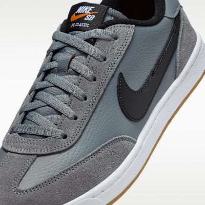 Nike SB Fc Classic - Cool Grey / Black White / Vivid Orange - Streetart.fr
