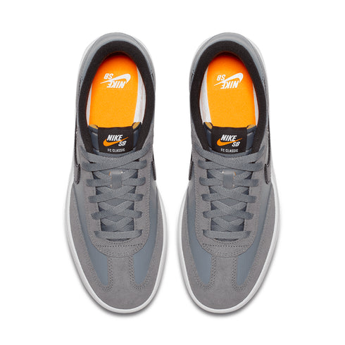 Nike Sb Fc Classic - Cool Grey / Black White / Vivid Orange - Streetart.fr
