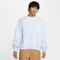 Nike Sb Fleece Crew Essential Logo Sweatshirt - Football Grey / White - Streetart.fr