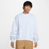 Nike Sb Fleece Crew Essential Logo Sweatshirt - Football Grey / White - Streetart.fr