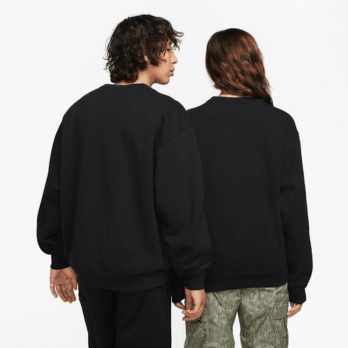 Nike SB Fleece Crew Fade Gfx Sweat Crew Black - Streetart.fr