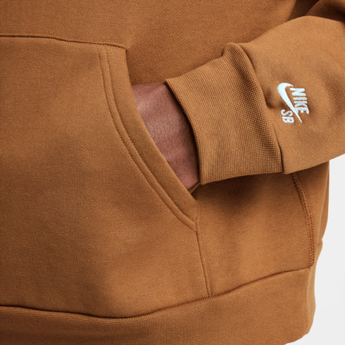 Nike SB Fleece Po N Swoosh - Lt British Tan / White - FV7378-281