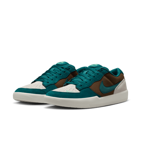 Nike Sb Force 58 - Mosswood Brown/Light Orewood Brown/Sail/Geode Teal - Streetart.fr