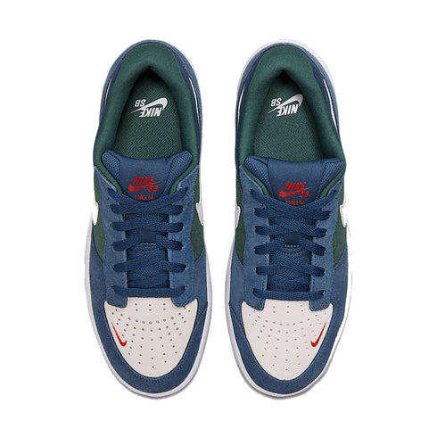 Nike SB Force 58 - Navy / Summit White / Noble Green - Streetart.fr