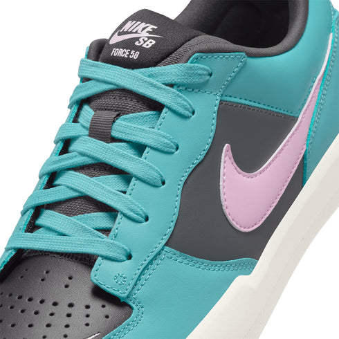 Nike Sb Force 58 Prm L - Denim Turquoise / Pink Foam / Dark Smoke Grey - Streetart.fr
