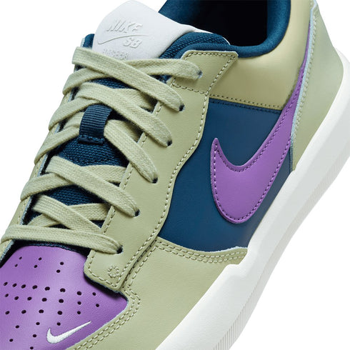 Nike Sb Force 58 Prm L - Olive Aura / Black Raspberry - Armory Navy - Streetart.fr
