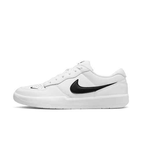 Nike SB Force 58 Prm L White / Black / White - White — vue 3