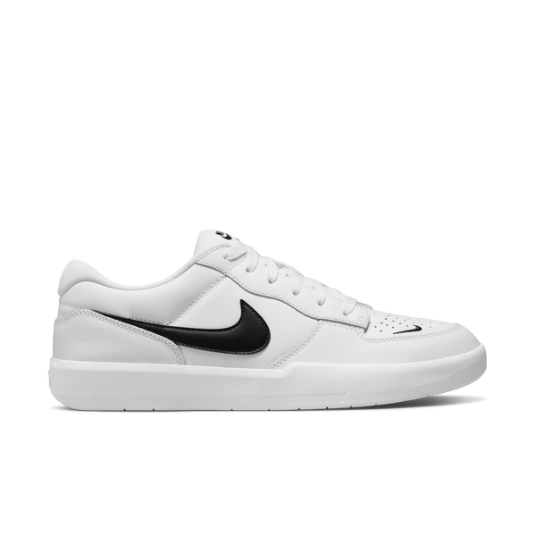 Nike SB Force 58 Prm L White / Black / White - White — chaussures