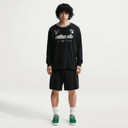 Nike SB Long Sleeve Skate T-Shirt - Black — vue 5