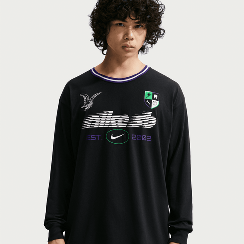 Nike SB Long Sleeve Skate T-Shirt - Black - IM4434-010