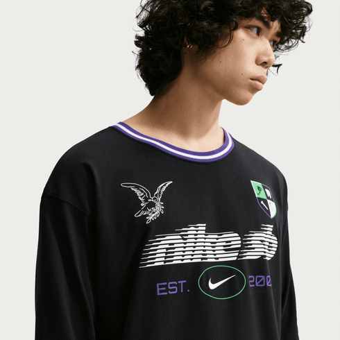 Nike SB Long Sleeve Skate T-Shirt - Black - IM4434-010