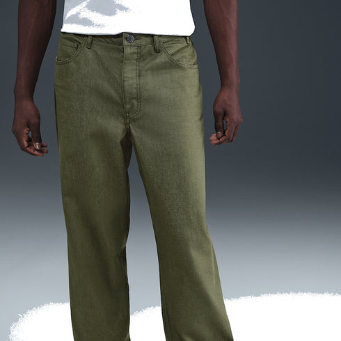 Nike SB Loose Denim Pant - Medium Olive - Streetart.fr