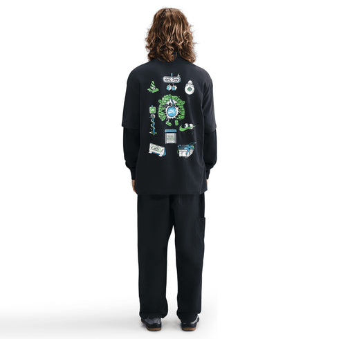 Nike Sb Max90 Skate Char T-Shirt - Off Noir - Streetart.fr