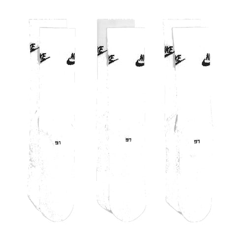 Nike SB Nk Nsw Everyday Essential Crew - Socks White / Black - Streetart.fr