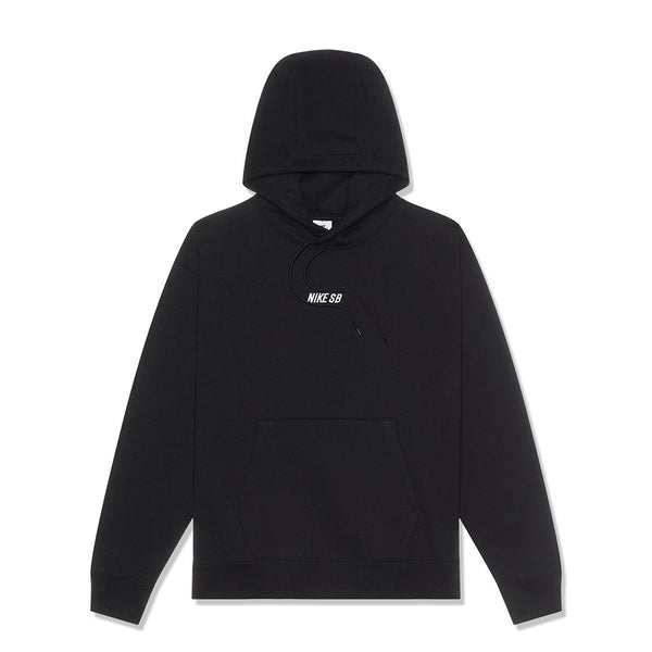 Nike Sb Nk Sb Fleece Po Essential Lbr Sweat A Capuche - Black / White - Streetart.fr