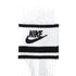 Nike SB Nsw Everyday Essential Crew - Socks White / Black / Black - Streetart.fr