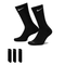 Nike SB Nsw Everyday Plus Cush Crew - Sock Black / Black / White - Streetart.fr