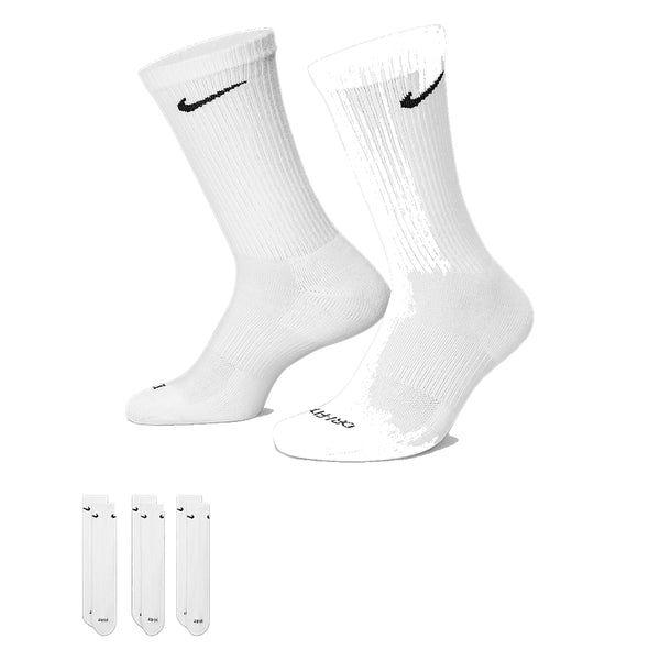 Nike SB Nsw Everyday Plus Cush Crew - Sock White / Black - Streetart.fr
