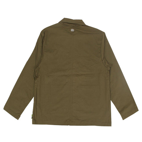 Nike Sb Olympic Agnostic Chore Jacket Qs - Medium Olive / White - Streetart.fr