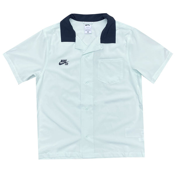 Nike Sb Olympic Bowler Chemise Agnostic Qs - Barely Green / Black - Streetart.fr