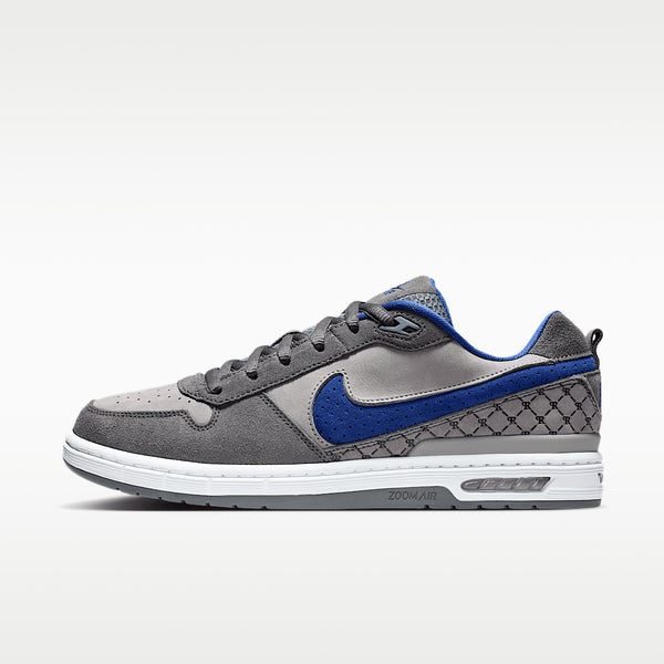 Nike SB Paul Rodriguez Zoom Air Low Dodger - Flint Grey / Deep Royal - Streetart.fr