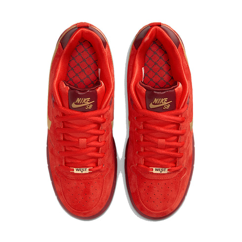 Nike SB Paul Rodriguez Zoom Air Low Qs All Star - Habanero Red / Club - Streetart.fr