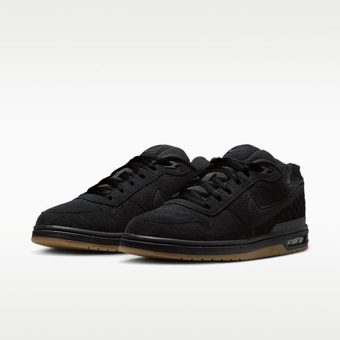 Nike SB Paul Rodriguez Zoom Air Low Qs - Black / Black / Black Gum - Streetart.fr