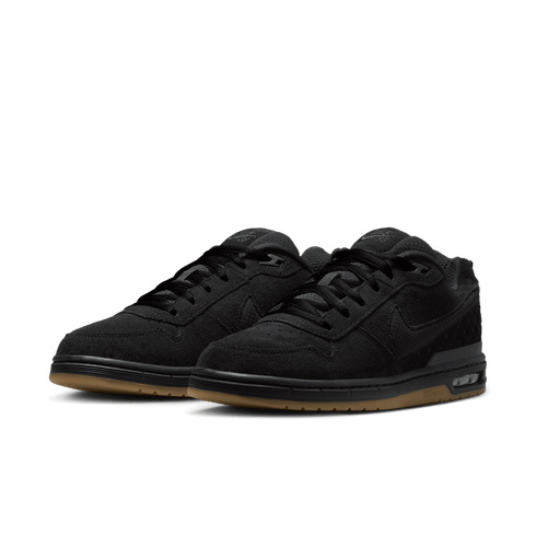 Nike SB Paul Rodriguez Zoom Air Low Qs - Black / Black / Black Gum — vue 2