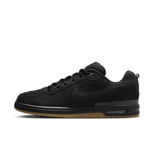 Nike SB Paul Rodriguez Zoom Air Low Qs - Black / Black / Black Gum — vue 3