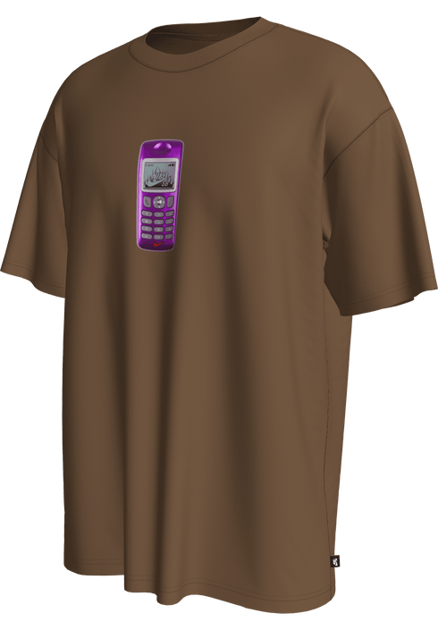 Nike SB Phone T-Shirt - Mosswood Brown - IM4424-235